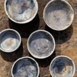 Sheri Moon Zombie Instagram - A good firing=A good day! The glaze mix exceeding expections, so yummy. #pottery #yummyglaze #pothead #wheelthrown #littleworlds