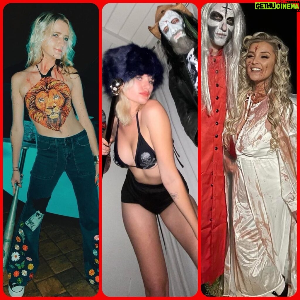Sheri Moon Zombie Instagram - My favorites🧡 🧡🧡 Happy Halloween🎃☠️🎃 Charlie from 31 @lttledreamer Me! @gracemckagan 👻👻👻 Baby from House of 1000 Corpses @mommastattoos 😘😘😘