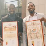 Sheryl Lee Ralph Instagram - So proud today! A big thank you to @hollyjmitchell and the County of Los Angeles for honoring @walkgoodla during Black History Month. It’s been four years since I received this award, and now, seeing my children recognized in the same way fills me with so much joy. What a journey it’s been. #ProudMama #BlackHistoryMonth