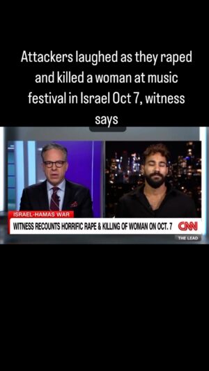 Sheryl Sandberg Instagram - A heartwrenching report from Jake Tapper. Raz, thank you for your courage to speak up and bear witness to the horrific atrocities you saw. Jake, thank you for your meticulous reporting and dedication to truth. 

The world must listen. #UnitedAgainstRape