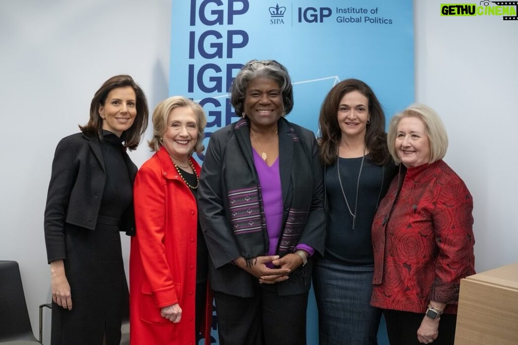 Sheryl Sandberg Instagram - It was an honor to join Secretary @hillaryclinton, Ambassador Linda Thomas-Greenfield (@usun), Ambassador Melanne Verveer, and many inspiring human rights activists to stand together against conflict-related sexual violence. I spoke with Jeff Gettleman (@gettlemanjeffrey), Hala Al-Karib, and Oleksandra Matviichuk (@avalaina_ua) about their experiences documenting sexual violence crimes. A Pulitzer Prize-winning journalist, Jeff talked about the challenges he’s faced gathering the stories of victims given the trauma they’ve experienced and how he writes “not just to inform, but to move people.” A gender advocate with over 20 years of experience working across Africa, Hala discussed how sexual violence has become tragically normalized and her efforts to prevent women from being seen as collateral damage during conflict. Oleksandra, a Nobel Prize-winning human rights lawyer, has helped document more than 62,000 episodes of war crimes in Ukraine. She reminded us that delivering justice for victims starts with ensuring their voices are heard. That’s exactly why we gathered. The world’s response to each conflict deeply matters because it sets the precedent for how we will respond to the next one. Perpetrators must be held accountable — in Sudan, Ukraine, Israel, and anywhere these crimes occur. To overlook any instance of systematic sexual violence is to undo 30 years of progress. We cannot afford for rape to be accepted as an inevitable part of war — no matter the politics or the polarization of our time. Thank you Secretary Clinton for using your voice at this incredibly critical moment. You have built a better world for every generation of women and girls after you. I will never be able to thank you enough. You can watch the full event here: https://www.youtube.com/watch?v=t-HMhmyhu9k Photo credit: @ShaharAzran1