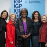 Sheryl Sandberg Instagram - It was an honor to join Secretary @hillaryclinton, Ambassador Linda Thomas-Greenfield (@usun), Ambassador Melanne Verveer, and many inspiring human rights activists to stand together against conflict-related sexual violence. I spoke with Jeff Gettleman (@gettlemanjeffrey), Hala Al-Karib, and Oleksandra Matviichuk (@avalaina_ua) about their experiences documenting sexual violence crimes. A Pulitzer Prize-winning journalist, Jeff talked about the challenges he’s faced gathering the stories of victims given the trauma they’ve experienced and how he writes “not just to inform, but to move people.” A gender advocate with over 20 years of experience working across Africa, Hala discussed how sexual violence has become tragically normalized and her efforts to prevent women from being seen as collateral damage during conflict. Oleksandra, a Nobel Prize-winning human rights lawyer, has helped document more than 62,000 episodes of war crimes in Ukraine. She reminded us that delivering justice for victims starts with ensuring their voices are heard. That’s exactly why we gathered. The world’s response to each conflict deeply matters because it sets the precedent for how we will respond to the next one. Perpetrators must be held accountable — in Sudan, Ukraine, Israel, and anywhere these crimes occur. To overlook any instance of systematic sexual violence is to undo 30 years of progress. We cannot afford for rape to be accepted as an inevitable part of war — no matter the politics or the polarization of our time. Thank you Secretary Clinton for using your voice at this incredibly critical moment. You have built a better world for every generation of women and girls after you. I will never be able to thank you enough. You can watch the full event here: https://www.youtube.com/watch?v=t-HMhmyhu9k Photo credit: @ShaharAzran1