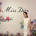 Shin Seul-ki Instagram - @diorbeauty 🌸🌺🌷💜 #ad #디올뷰티 #미스디올 #MissDior #MissDiorExhibitionSeoul @dior