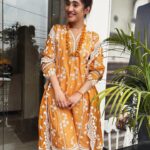 Shivangi Joshi Instagram - हर हर महादेव 🙏🏼 Outfit @shopmulmul ♥️