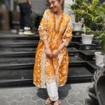 Shivangi Joshi Instagram - हर हर महादेव 🙏🏼 Outfit @shopmulmul ♥️