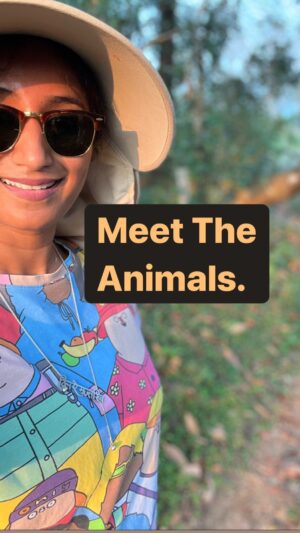 Shraddha Gautam Instagram - Baby and @thetallelephant!

#2023planner #farmlife