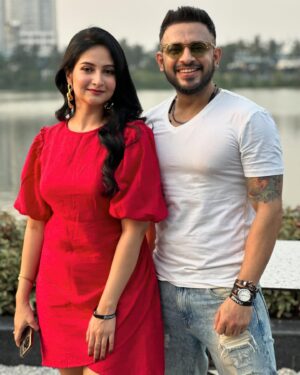Shreema Bhattacherjee Instagram - Just RAHUL-DYUTI things !