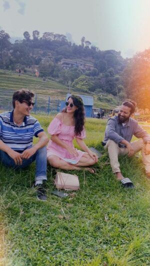 Shristi Shrestha Instagram - 🛵🍃💕