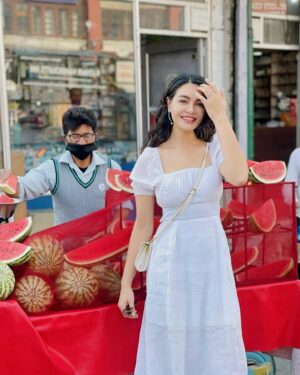Shristi Shrestha Instagram - 🍉 🍋& chill ☮️