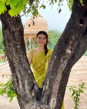 Shristi Shrestha Instagram - Kusum sarovar 🧡