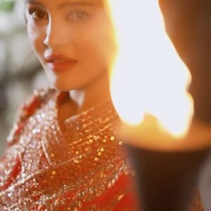 Shristi Shrestha Instagram - It was a pleasure teaming up with you all 😊
@siwangiofficial by @siwangi 🌸
Photography by kishorkayastha 
Videography by @iam_siddhant_ 
HMUA: @maskey.sakchhi & team
Creative director: @aastha_p 
Styled by: @sadhana_ranabhat 
Set by: @synematico_events 
Jewelry by: @jewels_apala