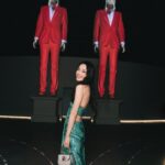 Shu Qi Instagram - #GucciCosmos#🌹 #竹節包#走進典藏展欣賞著品牌的前世今生 美妙又奇幻 🌹聽著Guccio Gucci先生創辦故事超級勵志的👍👍👍