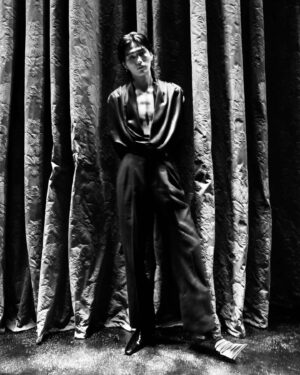Shuzo Ohira Instagram - The god of elegance was there🇫🇷🥀

@ysl @anthonyvaccarello 
#saintlaurent