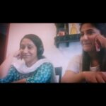 Shweta Mohan Instagram - Amma @sujathamohanofficial 's Reaction to my new music video 🥰🎶 #SthreeTheAnthem - Releasing in a FEW HOURS on my YouTube channel - shwetamohanofficial