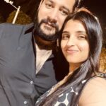 Shyamala Instagram - Happy 13 Ln babuuu 🤗🤗 @yuvaraajare ❤️ cheer’s🥂 to many more beautiful years together #happyanniversary ❤️