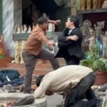 Siddharth Nigam Instagram - ✨Capturing not just my dedication, but the incredible skill and commitment of the stunt team✨❤️Their proper reaction and hard work make the scene look real and amazing. Look behind the scenes to see the unseen fight from #kisikabhaikisikijaan. . . #action #siddharthnigam #actorlife