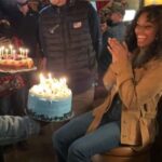 Sierra McClain Instagram - New @911lonestar tonight 💫 I shot one of the last scenes for this episode on my birthday. Celebrated with the crew 1/3 of my favorite siblings @chinamcclain 🥰 Tonight’s episode is one of my favs to date on paper. Can’t wait to watch it with you all tonight. ♥️ P.S. Still on a high from S5 renewal. Excited to dive even deeper next season! #911lonestar 2nite at 8/7c on @foxtv 💫