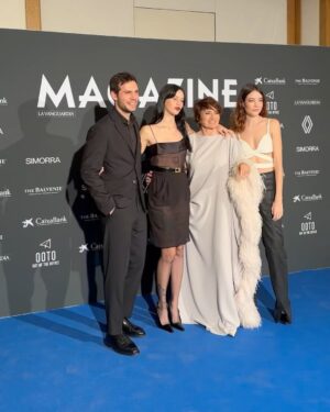 Silvia Abril Instagram - Muy agradecida a @magazinelavanguardia por confiar en mí para presentar esta magnífica noche!
Fue un honor poder estar allí rodeada de amigos y personas a las que quiero. La energía y el apoyo que recibí son inolvidables.
Gracias también a la familia de @bulgari y a @monica_msi por cuidarme siempre tanto 🖤
