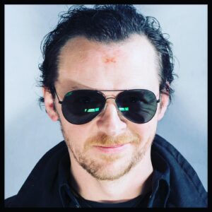 Simon Pegg Instagram - Stepping into the weekend like The King 👑🖤🍻