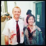 Simon Pegg Instagram - Shout out to my little zombie sis, @katy_pegg ❤️🧟‍♀️