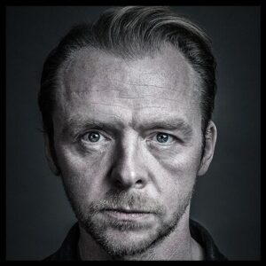 Simon Pegg Instagram - Me by @drgotts and me by me. 😘