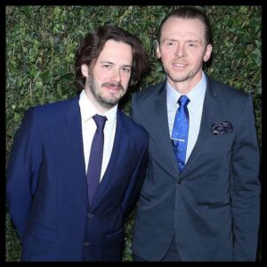 Simon Pegg Instagram - Happy Birthday to @edgarwright, winner of the Screen Test, Young Film Maker of the Year, 48 years in a row. ❤️