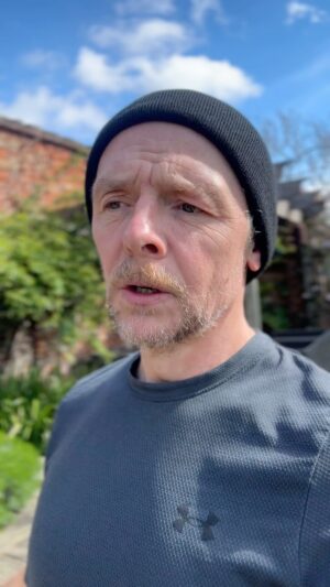 Simon Pegg Instagram - Sometimes fate has a beard. ❤️