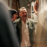 Simon Pegg Instagram - A massive thank you to @simonpegg our first guest speaker at our Soho Store. We’ve matched ticket sales, allowing us to donate a total of £2100 to Simon’s Charity @bridge_of_hope_kenya We’re looking forward to hosting more evenings with guest speakers in the close future. A big thank you to Simon and everyone who attended. #andsonsuk #clothesforpioneers #craftmanship #ruggedstyle #hardwearing #workwear #slowfashion #TimelessStyle #simonpegg #inconversationwith #charityevening
