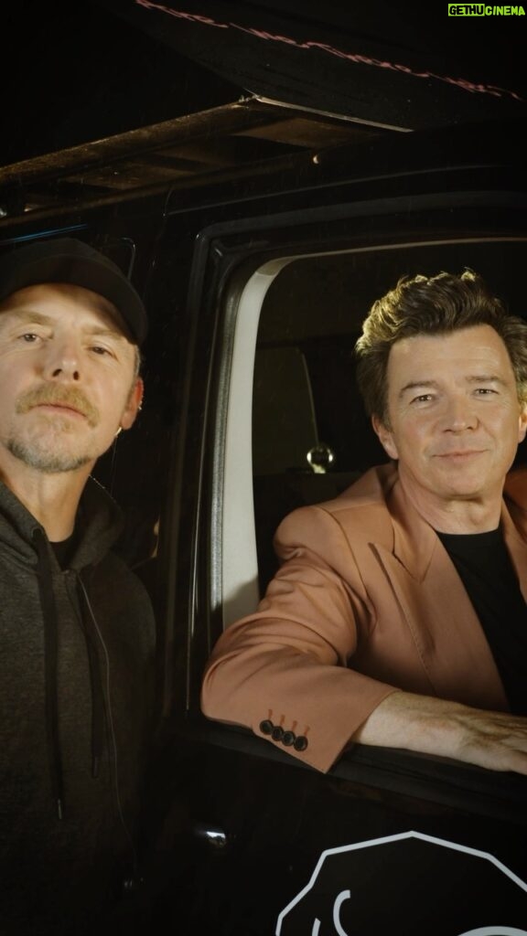 Simon Pegg Instagram - Hello! I bet you’ve always wanted Rick Astley and Simon Pegg to team up and do something very special...👀 Coming 9th November, 7pm