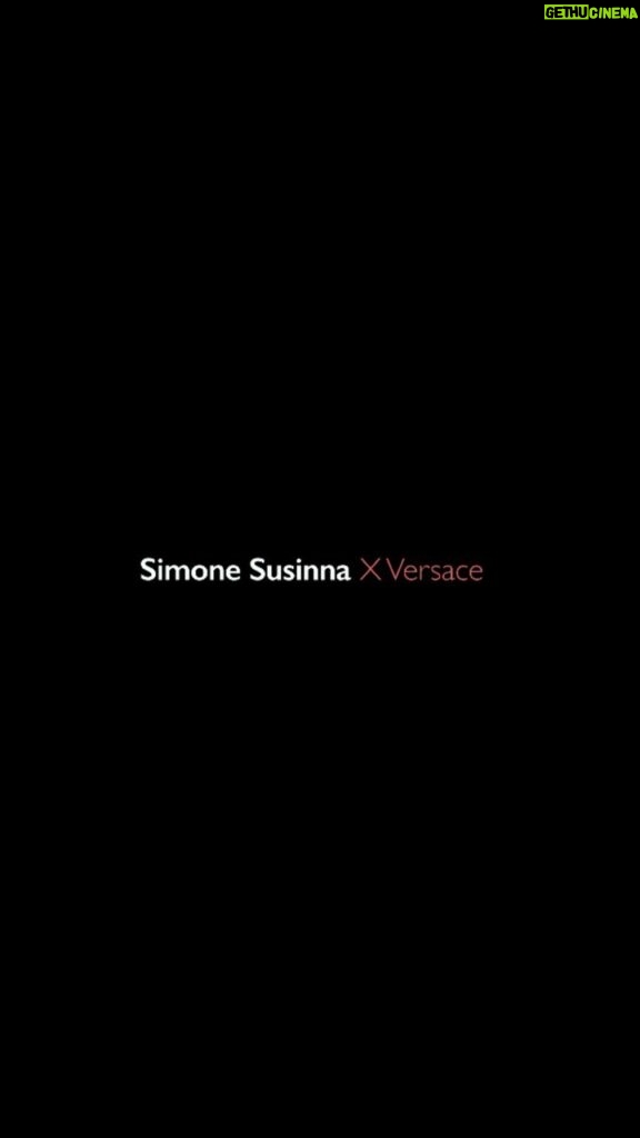 Simone Susinna Instagram - Esclusive Versace @versace
