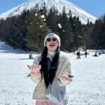 Siriamol Onkoon Instagram - สวัสดีฟูจิ 🗻❄️☃️