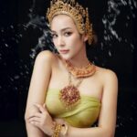 Sirin Preedeeyanon Instagram - Happy Songkran ka💦 Makeup @sarunya_milano Hair @tungpui69 @khanawut_ruangroj @mairatchada1 Outfit @iamphetamean Stylist @criscrisii Dresser @ppppppluem @crexmm Co-ordinator @athenzy Photographer @amatyai Studio @chamniseye Manager @mairatchada1