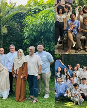 Sissy Prescillia Instagram - Idul Fitri. The moment I truly felt it purified and brought peace to my heart.

Now that it is 2024, it increasingly clear that one day Rifat and I will replace the role of our parents, where siblings and other families will come together to form a large joint family. May we all always be healthy.

Homemade happiness ❤️

#memories #ramadan #2024 #happines #family #kids #siblings #parents  #familytime #lebaran #iedmubarak #photography #love #instagood #instalike #instadaily
