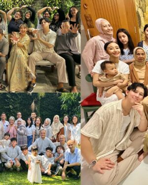 Sissy Prescillia Instagram - Idul Fitri. The moment I truly felt it purified and brought peace to my heart.

Now that it is 2024, it increasingly clear that one day Rifat and I will replace the role of our parents, where siblings and other families will come together to form a large joint family. May we all always be healthy.

Homemade happiness ❤️

#memories #ramadan #2024 #happines #family #kids #siblings #parents  #familytime #lebaran #iedmubarak #photography #love #instagood #instalike #instadaily