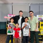Sissy Prescillia Instagram - Kairo said it was one of the greatest thing he’s ever experienced in his life 🤣 He’s only 8 years and has already met and even chitchat with his idol the dynamic duo @crashadamsmusic 😎✨ He’s new experience unlocked 🎉 Thank you for your time in Jakarta CrashAdams! Best of luck!! 🍀