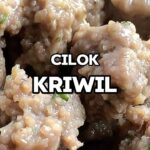 Sissy Prescillia Instagram - 🔥 CILOK KRIWIL 🔥 Bahan-bahan : 250 gr Daging sapi 6 Siung Bawang putih 2 Butir telur (ambil putihnya) 2 batang Daun bawang 25 sdm Tepung Tapioka 2 potong Es batu 1 sdt Lada bubuk Kaldu bubuk secukupnya Garam 1/2 sdm Jangan lupa tag gue kalo recook ya! #MamaSissy #Ramadhan #2024 #MomDaily #masak #Menu #recipe #Simple #fun #info #Cook #recook #food #Ngabuburit #Puasa #menuviral #Reels #Cilok #Kuliner #Indonesian #Instagood #instafood