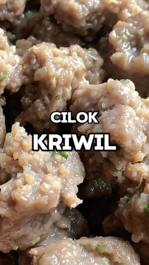 Sissy Prescillia Instagram - 🔥 CILOK KRIWIL 🔥
Bahan-bahan :

250 gr Daging sapi
6 Siung Bawang putih
2 Butir telur (ambil putihnya)
2 batang Daun bawang
25 sdm Tepung Tapioka
2 potong Es batu
1 sdt Lada bubuk
Kaldu bubuk secukupnya
Garam 1/2 sdm

Jangan lupa tag gue kalo recook ya!

#MamaSissy #Ramadhan #2024 #MomDaily #masak #Menu #recipe #Simple #fun #info #Cook #recook #food #Ngabuburit #Puasa #menuviral #Reels #Cilok #Kuliner #Indonesian #Instagood #instafood