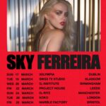 Sky Ferreira Instagram – US & UK TOUR DATES! ALL DATES & TICKETS IN BIO. SEE YOU SOON 💋