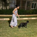 Sobhita Dhulipala Instagram - Who took who for a walk 🫡