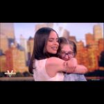 Sofia Carson Instagram - My Mya🤍 Being your wish is the greatest honor of my life. Thank You. For the gift that is you. You are my hero. You are my wish come true. To @theviewabc and my @makeawishamerica family…I’ll never have the words. My heart is yours forever. Friends forever, My Mya🤍 Forever and ever.