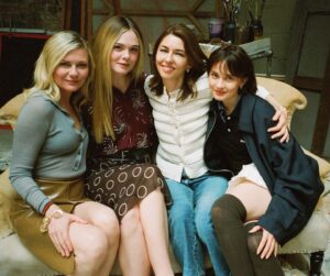 Sofia Coppola Instagram - Thank you to Norman Jean for the Vanity Fair portrait of us!