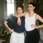 Sofia Coppola Instagram - Had a fun shoot with Margaret Qualley in Paris! On the set of Barrie campaign shot by Melodie McDaniel.