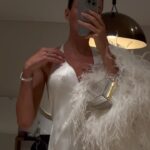 Sofia Nikitchuk Instagram – White is always so chic 🤍
dress Maison @d_angelann