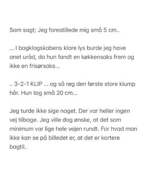 Sofie Linde Instagram - Da jeg var til frisør i Thailand…