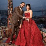 Soheir Salah Instagram - ❤️🤎 تصوير @mahmoodaljazea الفستان من @center_saifalamery تزين @reema.alobaidy ميك اب @iremkilicli شعر @alkoafer_hassan ‏@yasintufekchi