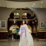 Soheir Salah Instagram - الصور من ايام البصرة و الكركيعان💜🤍 اللبسة من تصميم وتنفيذ الشاطرة @des_pierress