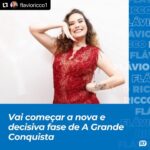 Solange Gomes Instagram - Ahhhhh!!! Minha filha @stephaniegomees no Instagram do @flavioricco1 A mãe aqui está como? #Repost @flavioricco1 with @use.repost ・・・ Link nos stories. #R7 @agrandeconquista @recordtvoficial