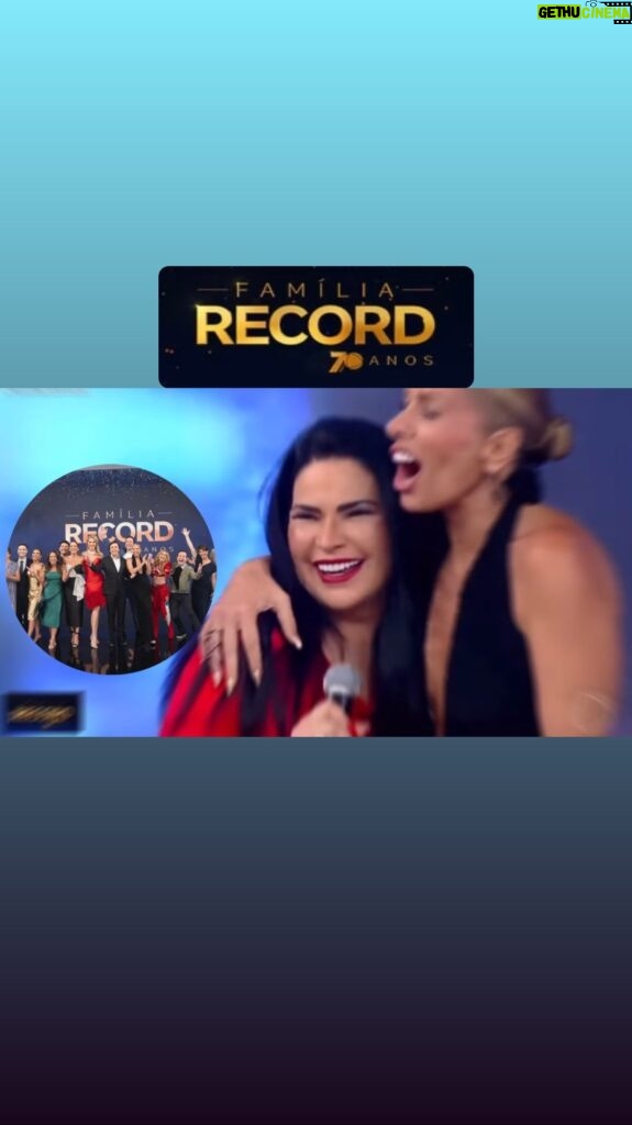 Solange Gomes Instagram - Família Record 70 anos. Eu estava lá. Vem comigo assistir. @recordoficial Apresentação @tomcavalcante Equipe @afazendarecord @galisteuoficial Equipe @agrandeconquista @marianarios Bastidores @hojeemdia #familiarecord