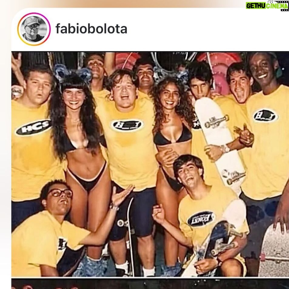 Solange Gomes Instagram - Eis que surge uma foto minha nesse Instagram do meu primeiro desfile na Sapucaí, há exatos 30 anos. Recebi por direct e mostro pra vocês. Unidos da Tijuca 1994. Quem será o @fabiobolota nesta foto?