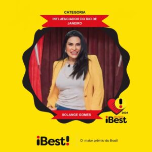 Solange Gomes Instagram - Fui pega de surpresa com a inclusão do meu nome concorrendo ao prêmio @premioibest na CATEGORIA INFLUENCIADOR do  RIO DE JANEIRO. O LINK para votação está na minha BIO. Ajudem a Solzinha a chegar aos 20 selecionados. 

#premioibest #rj